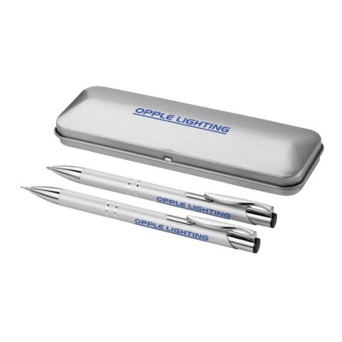 Dublin Pen Set Silver | Without Branding