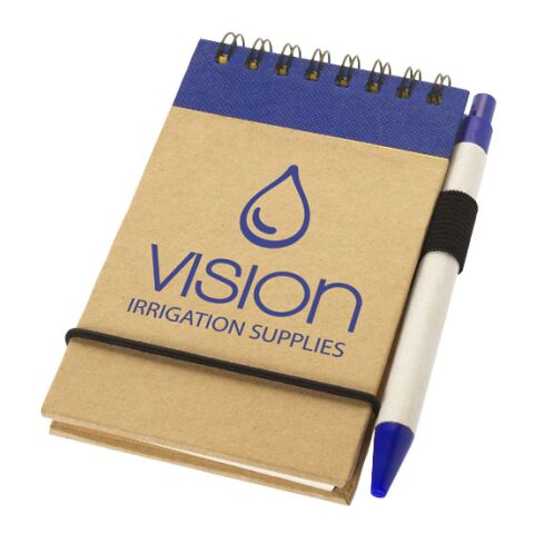 Zuse Jotter With Pen  Medium Blue | Without Branding