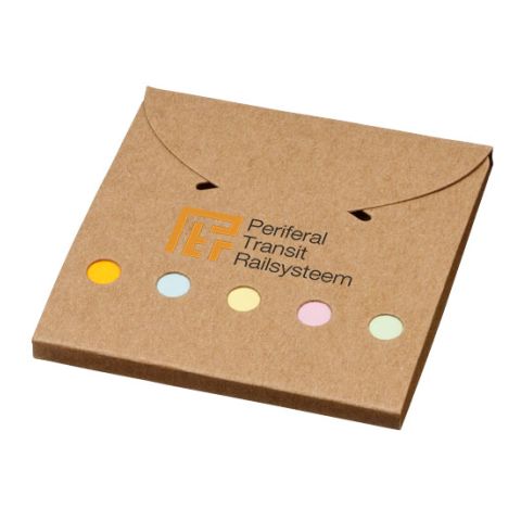 Deluxe Accent Memo Booklet Beige | Without Branding