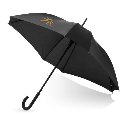 23.5&quot; Square Automatic Open Umbrella Black | Without Branding