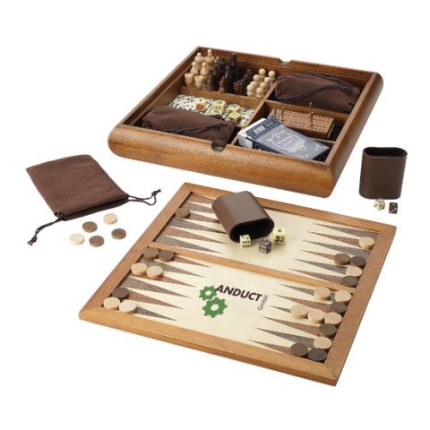 Tower 6-In-1 Game Brown | Without Branding