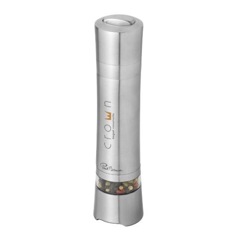 Solo Electric Pepper Mill  Silver | Without Branding
