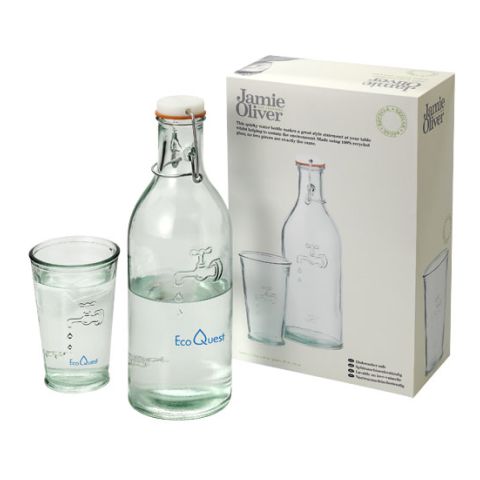 Water Carafe With Glass Transparent | Without Branding