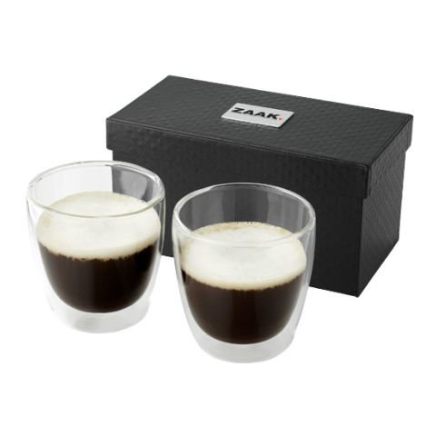 Boda 2-Piece Coffee Set Transparent | Without Branding