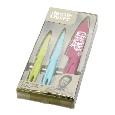 Funky Knife Set Colourful | Without Branding