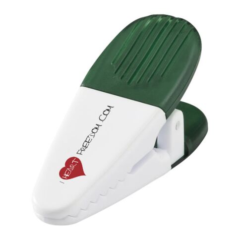 Holdz Magnetic Memo Holder &amp; Clip Green - White | Without Branding
