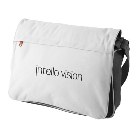 Vermont Shoulder Bag Grey - White | Without Branding