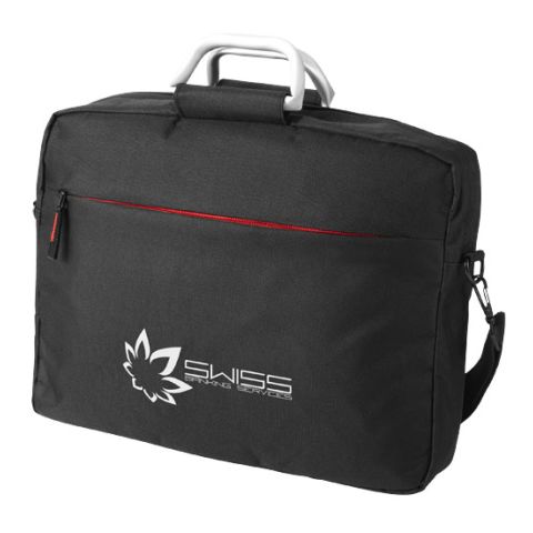 Nebraska 16&quot; Laptop Bag Red - Black | Without Branding