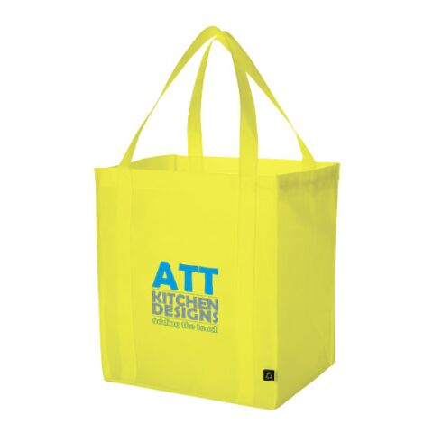 Liberty Non Woven Grocery Tote Light Green | Without Branding