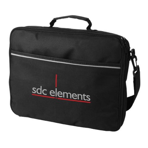 Kansas 15.4&quot; Laptop Bag Black | Without Branding