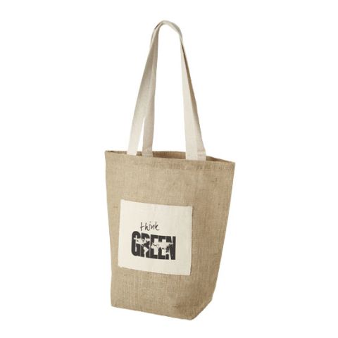 Calcutta Jute Tote Beige | Without Branding