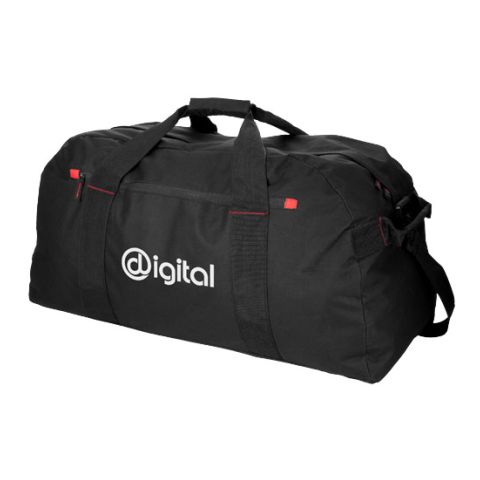 Vancouver Extra Large Travel Bag Red - Black | Without Branding