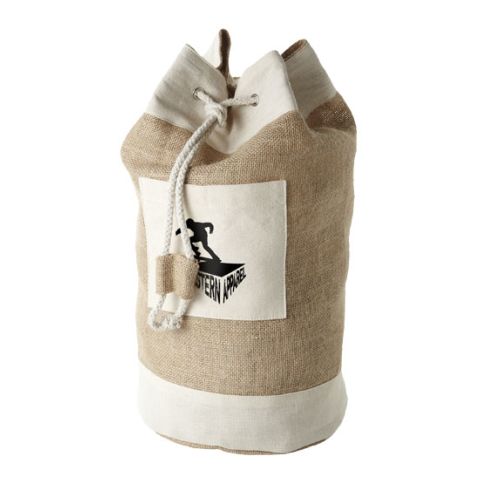 Goa Jute Sailor Bag Beige | Without Branding