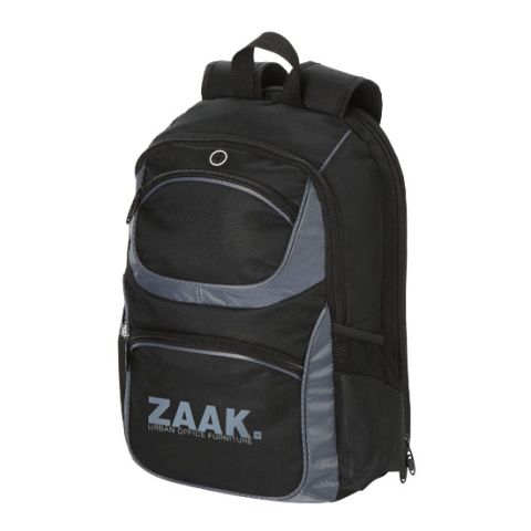 Continental 15.4&quot; Laptop Backpack Grey - Black | Without Branding