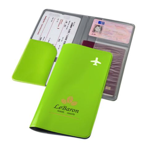 Voyage Travel Wallet Light Green | Without Branding