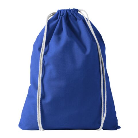 Oregon Cotton Premium Rucksack  Royal Blue | 2 - Colour Screen Print