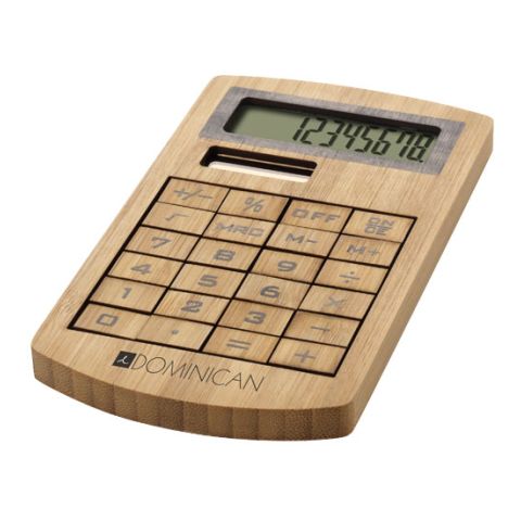 Eugene Calculator Brown | Without Branding