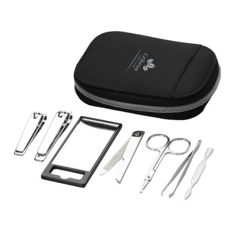 Christel 7-Piece Personal Care Kit Black | Without Branding