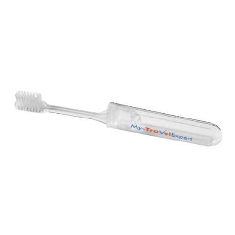 Trott Travel Toothbrush Transparent | Without Branding