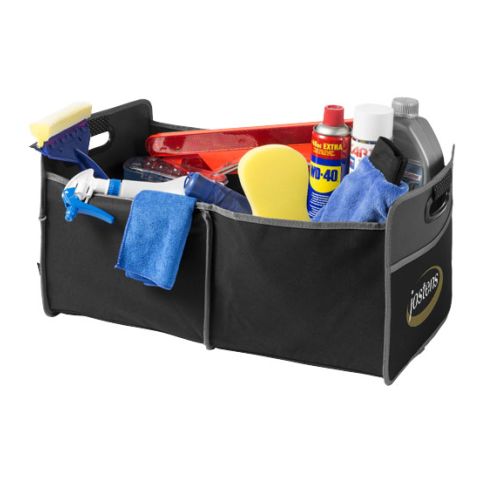 Accordion Trunk Organizer Grey - Black | Without Branding