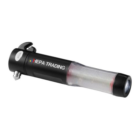 Multifunction Car Emergency Torch Black | Without Branding