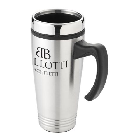 Pasadena Insulating Mug Silver | Without Branding