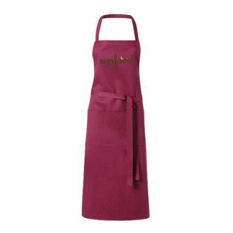 Viera Apron Dark Red | Without Branding