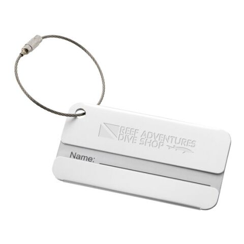Discovery Luggage Tag Silver | Without Branding