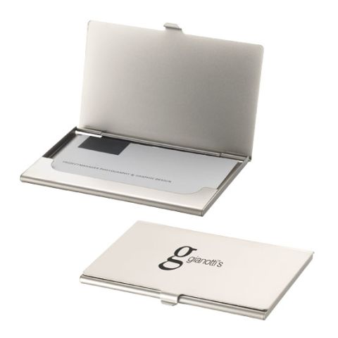 Singapore Business Card Holder Silver | Without Branding