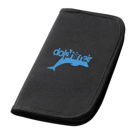 Bilbao Travel Wallet Black | Without Branding