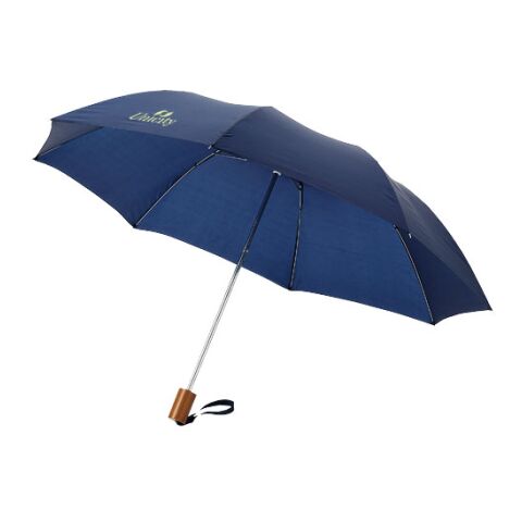 20&quot; 2-Section Umbrella Navy Blue | Without Branding