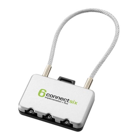 Heatrow Security Lock Silver | Without Branding