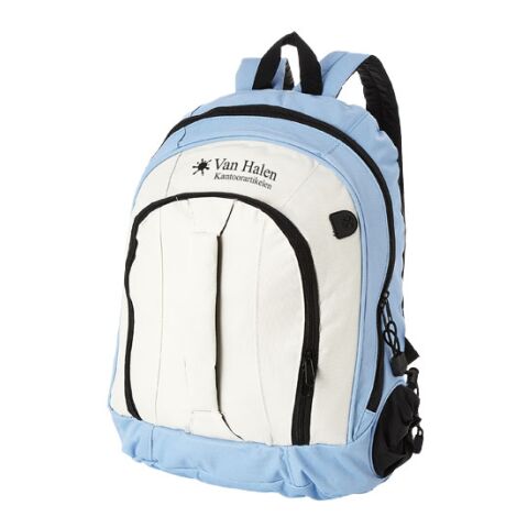 Arizona Backpack Medium Blue - Light Grey | Without Branding