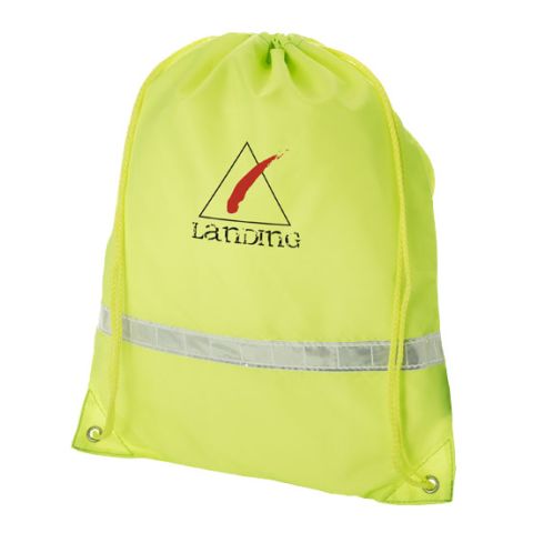 Premium Rucksack Reflective Neon Yellow | Without Branding