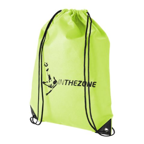 Oriole Premium Rucksack Light Green | 1 - Colour Screen Print