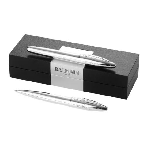 Ballpoint Pen Gift Set Silver | Without Branding