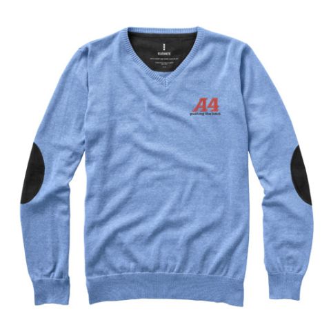 Spruce V-Neck Pullover Light Blue | Without Branding