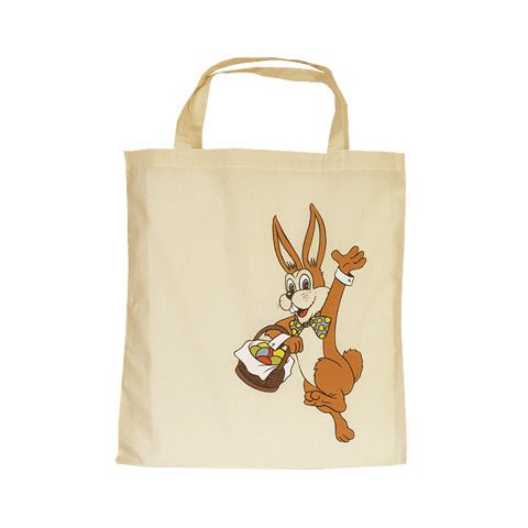 Bamboo Bag 38x42 cm short handle Beige | No Branding | No Branding