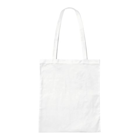 BIO Cotton Bag 38x42 cm Long Handle Red | No Branding | No Branding