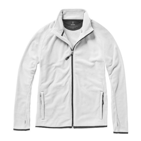 Brossard Micro Fleece Full Zip Jacket White | Without Branding