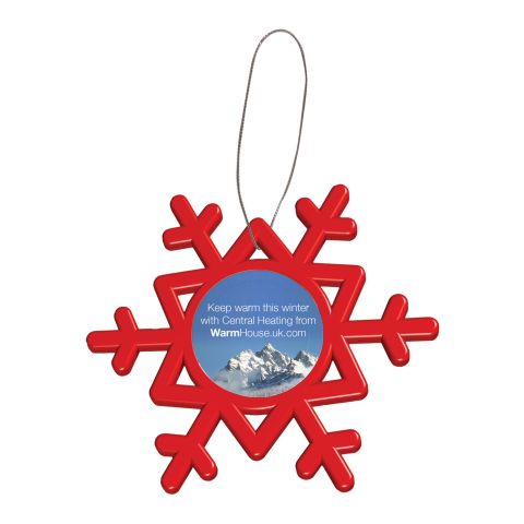 Snowflake Red | Plain