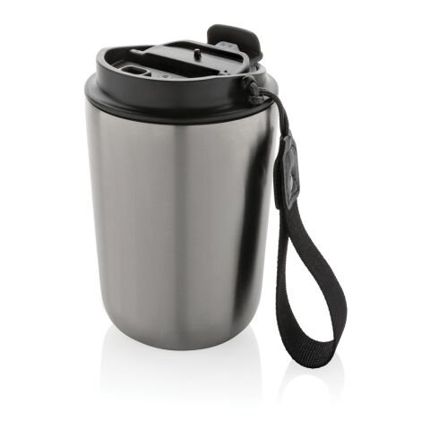 Cuppa RCS re-steel vacuum tumbler with lanyard silver-black | not available | not available | not available