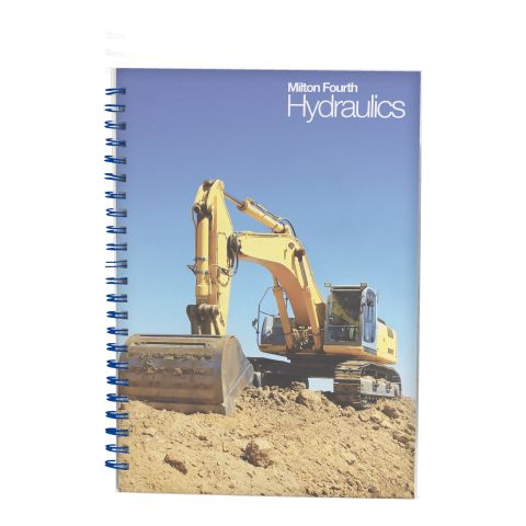 Desk-Mate with PP Cover A5 White | plain cover | Plain pad