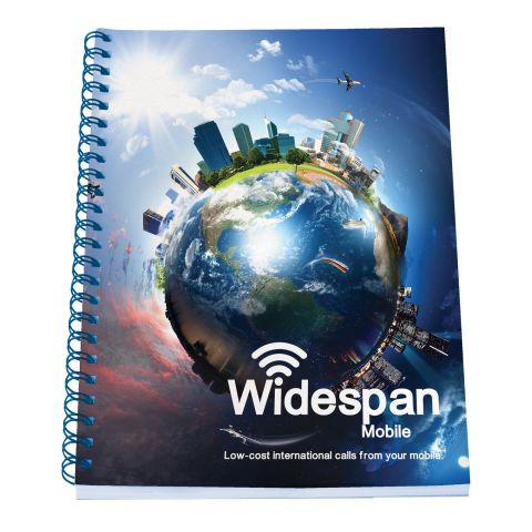 Desk-Mate with Synthetic Cover A4 White | plain cover | Plain pad