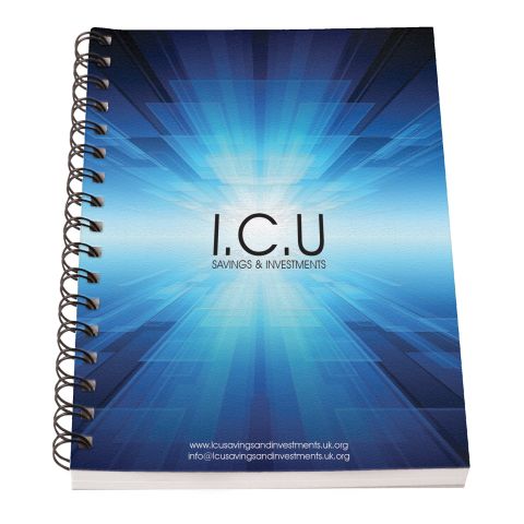 PP Colour Pads A6 Pink | plain cover | Plain pad