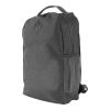 Poly Canvas Backpack (600D) Grey | 1-Colour Screen Print