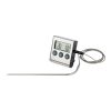 Meat Thermometer Black - Silver | 1-Colour Pad Print
