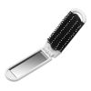 Foldable Hair Brush With Mirror White | Without Branding