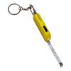 Metal Bottle Opener With Steel Keyring Yellow | Without Branding
