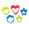Plastic Cookie Cutter Set Colourful | Without Branding